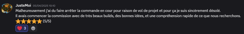Avis de JusteMoi